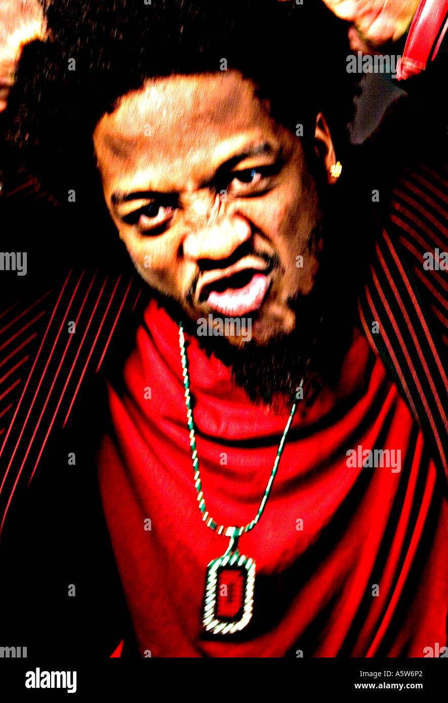 Art picture of black man posing Stock Photo - Alamy