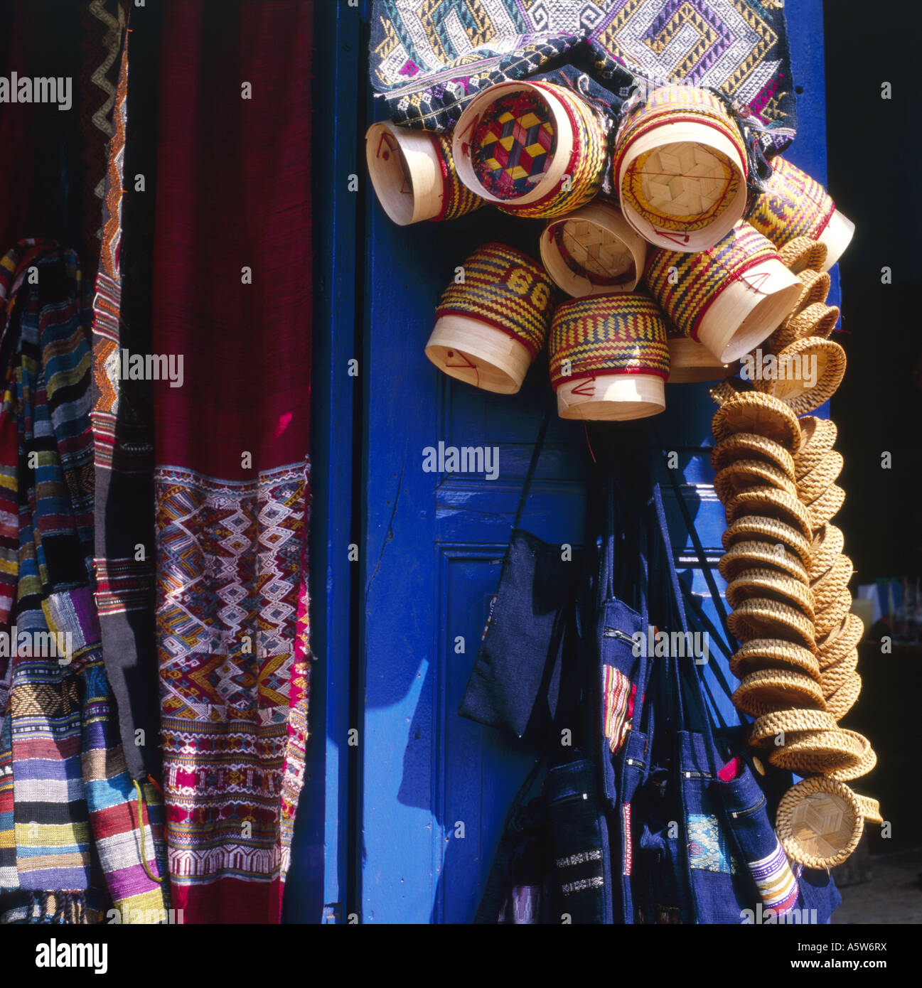 Laos tourist souvenirs hi-res stock photography and images