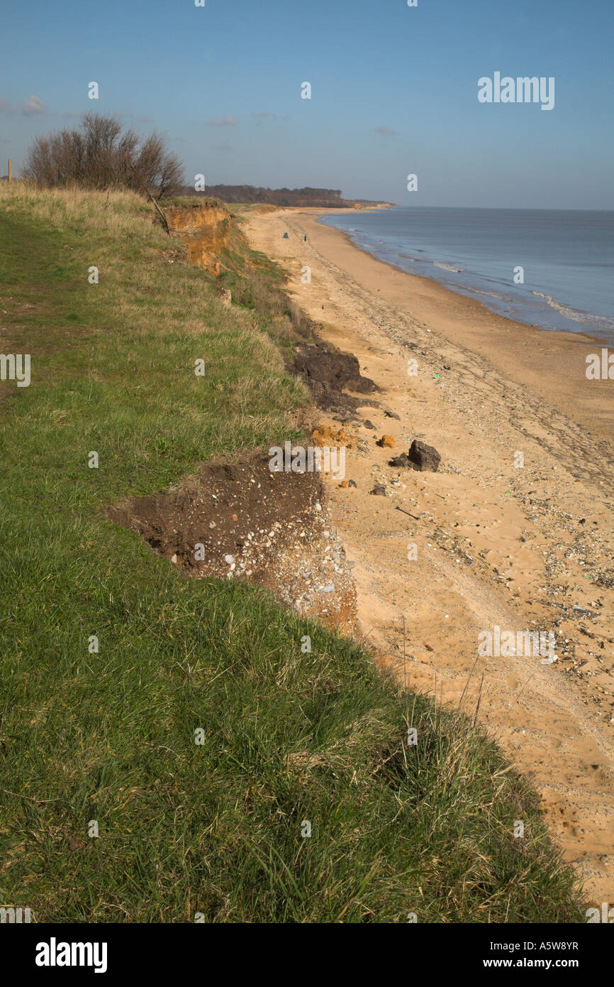 Suffolk Cliffs Suffolk coastal cliffs hi-res stock photography and images - Alamy