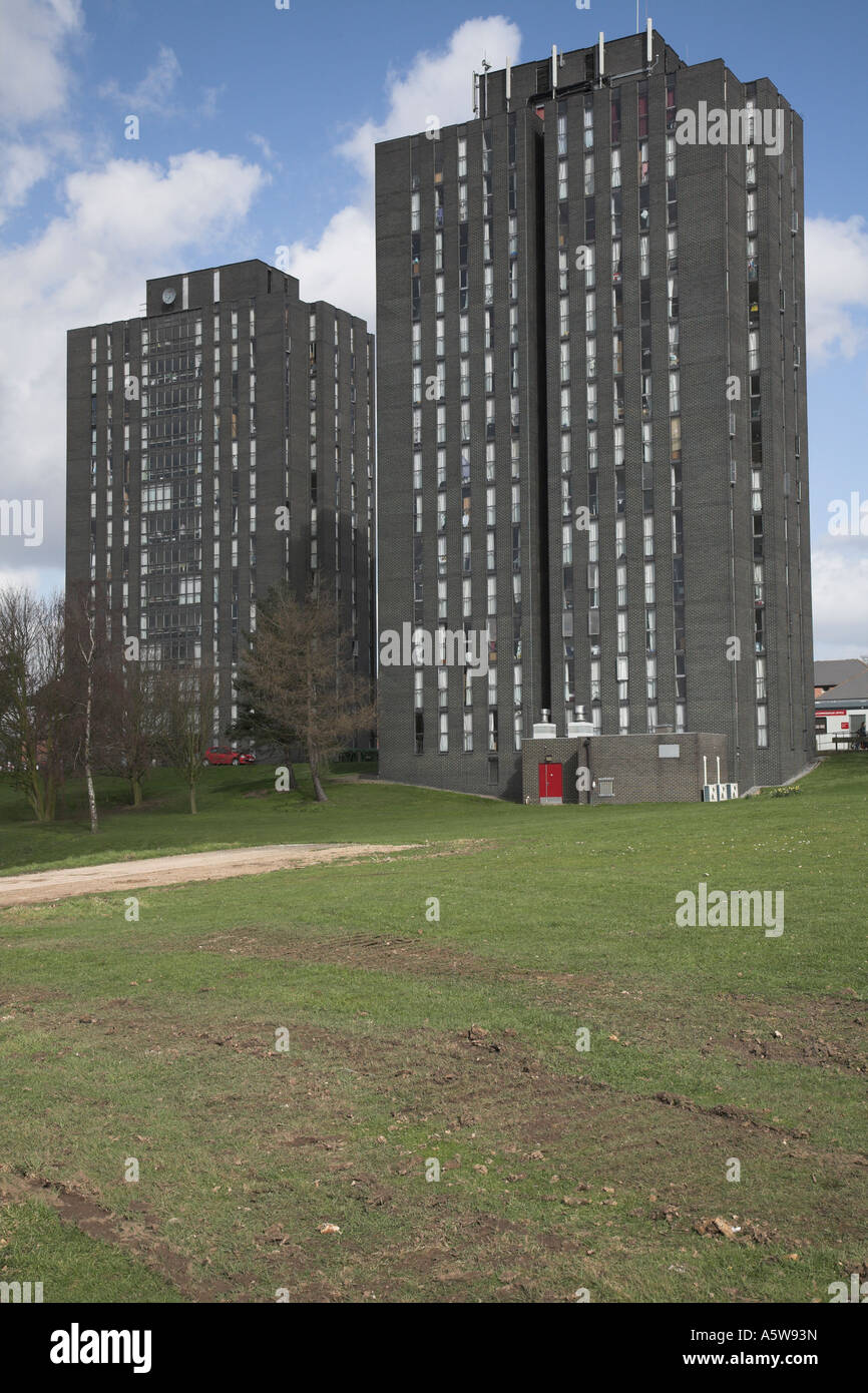 1960s high rise tower blocks in hi-res stock photography and images - Alamy