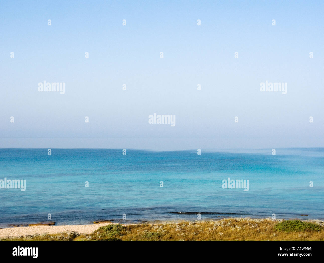 Playa Migjorn Formentera Spain Stock Photo