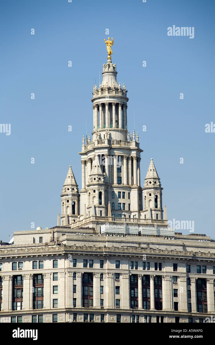 Municipal Building, Civic Center in New York City Stock Photo - Alamy