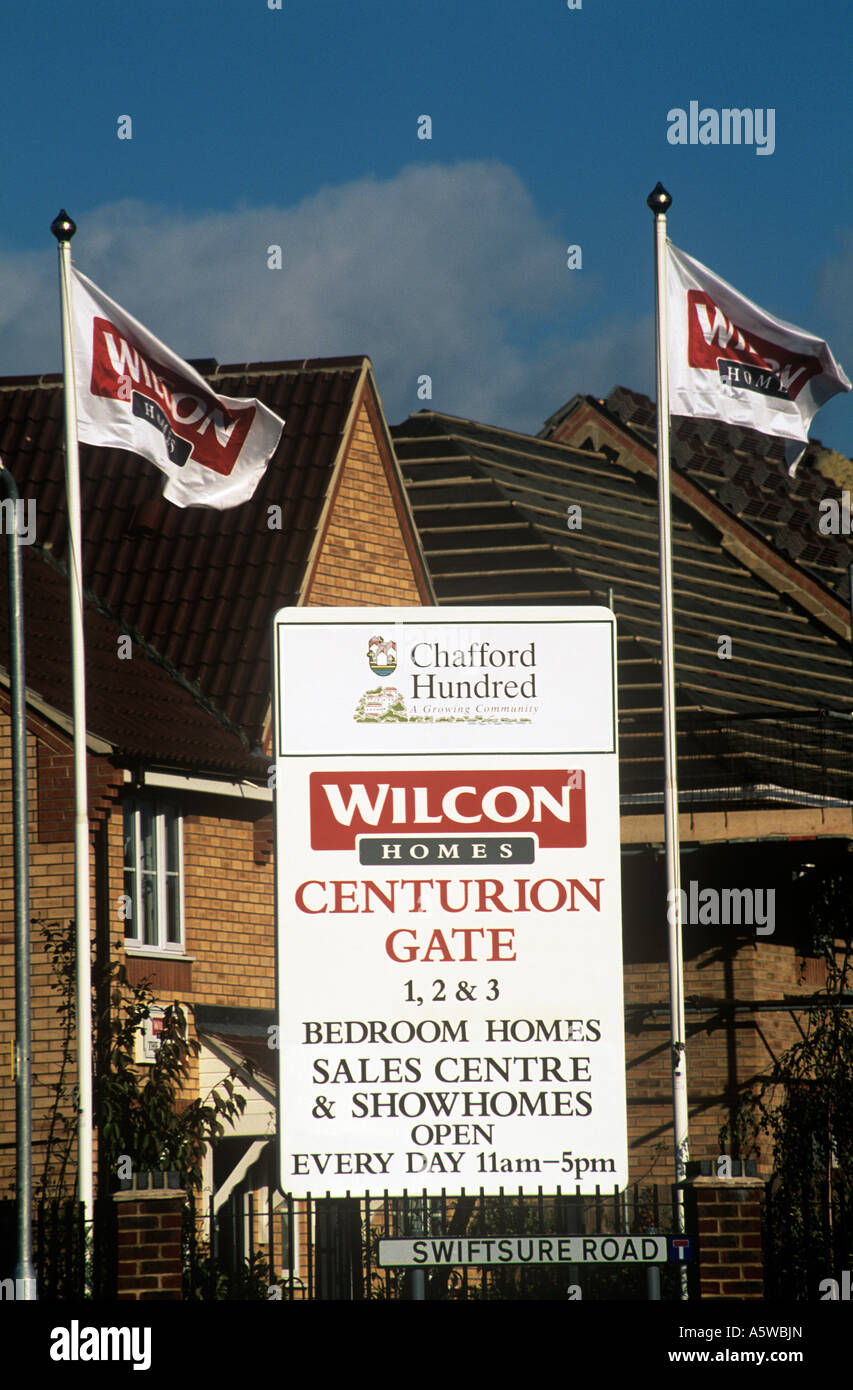 Lakeside, Greenfield Housing, Development, Kent, England, UK, GB Stock