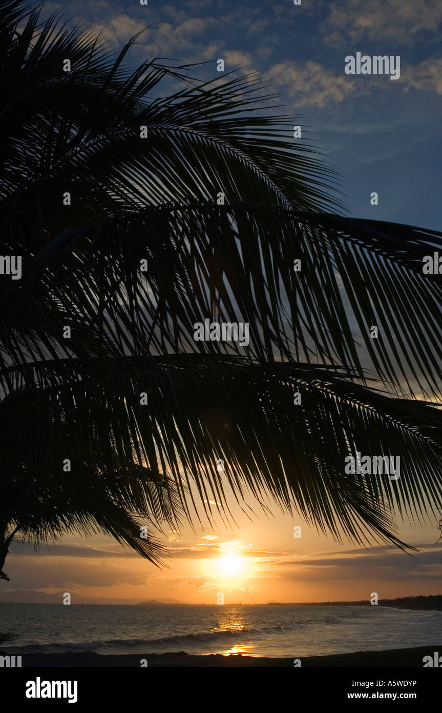 Sunset/  Puntarenas  Stock Photo