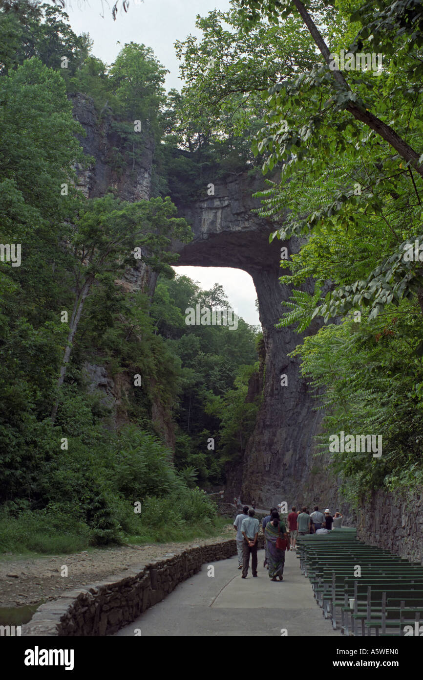 Natural Bridge in Virginia USA Stock Photo Alamy