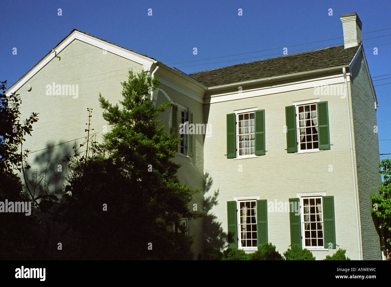 James K Polk Ancestral Home, Columbia, Tennessee Stock Photo Alamy