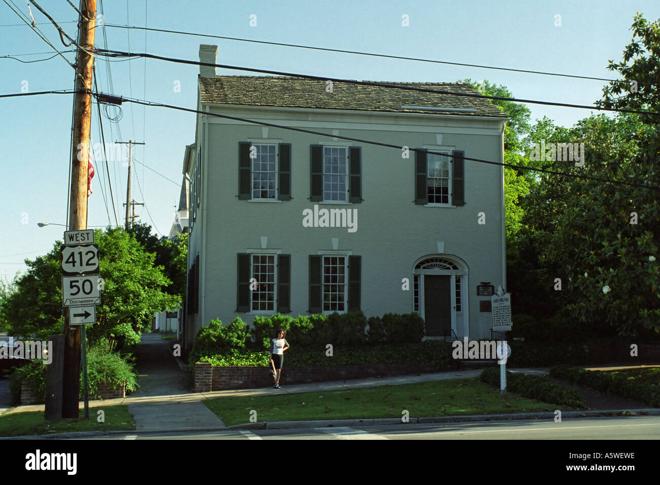 James k polk home hires stock photography and images Alamy