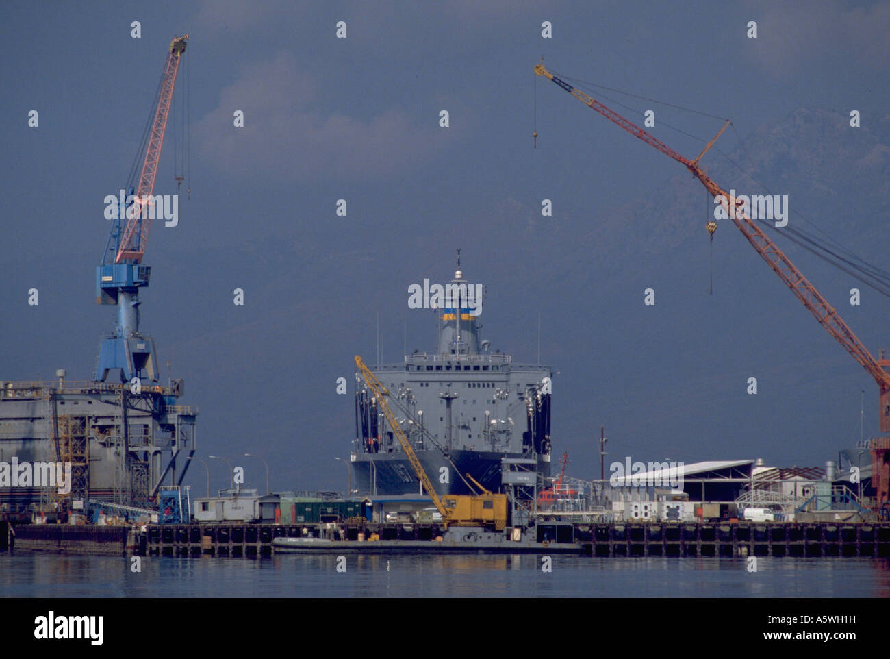 Painet Hl0110 Philippines Subic Bay Olongapo Military Aircraft Carrier 