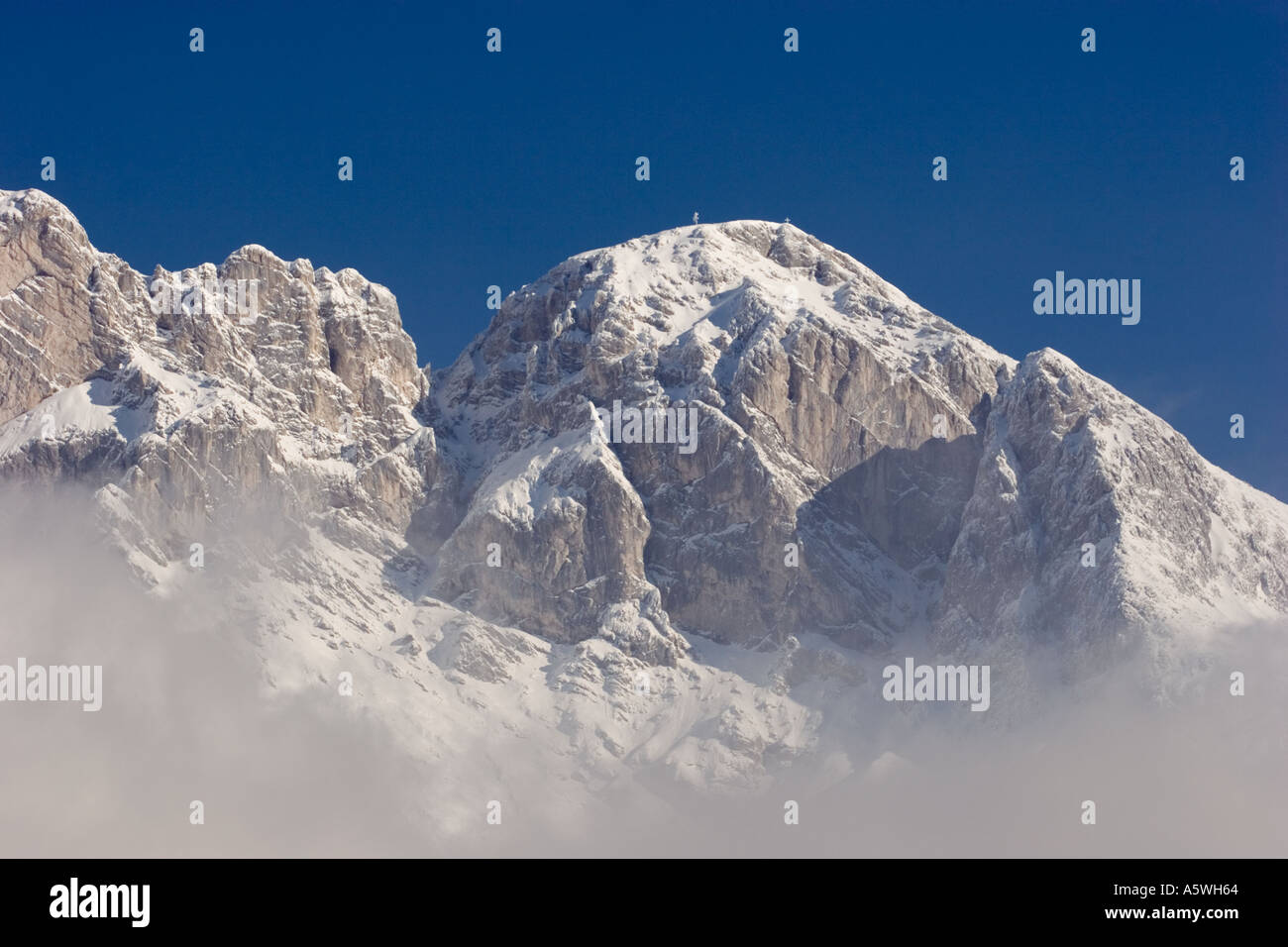 Mieminger Gebirge Telfs Tyrol Austria Stock Photo