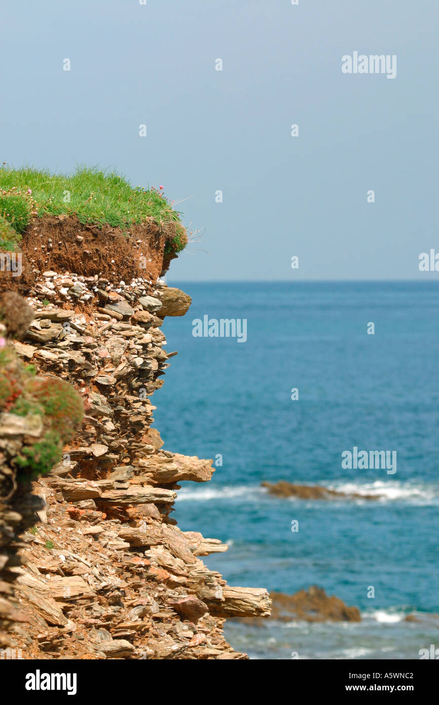 Crumbling Cliff Edge High Resolution Stock Photography and Images Alamy