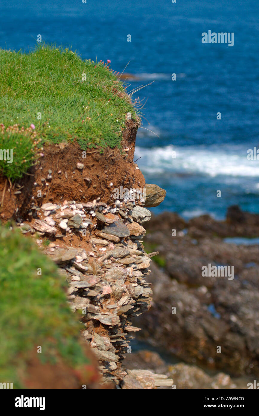 Crumbling Cliff Edge High Resolution Stock Photography and Images Alamy