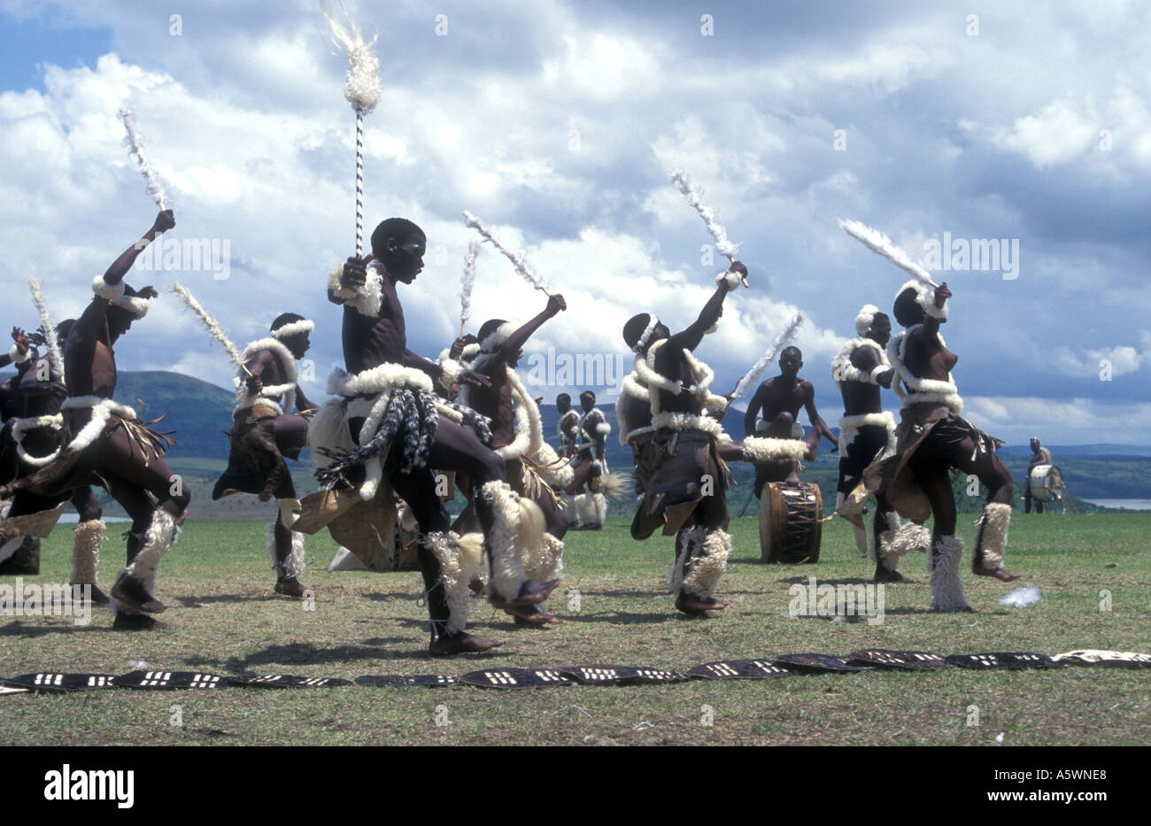 Xhosa stick fighting Stock Photos and Images