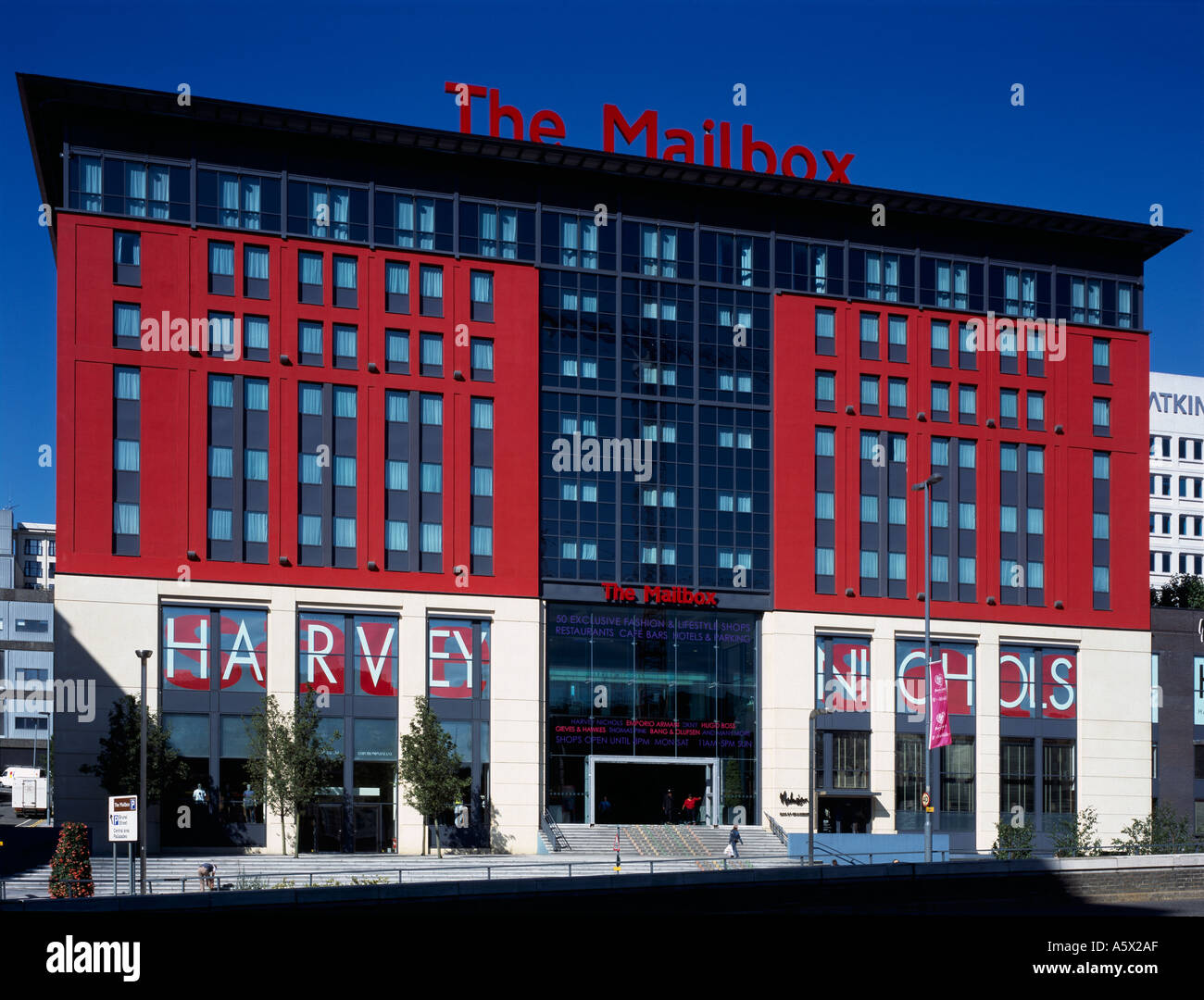 The Mailbox, Birmingham. Exterior. Architect BDP Stock Photo Alamy
