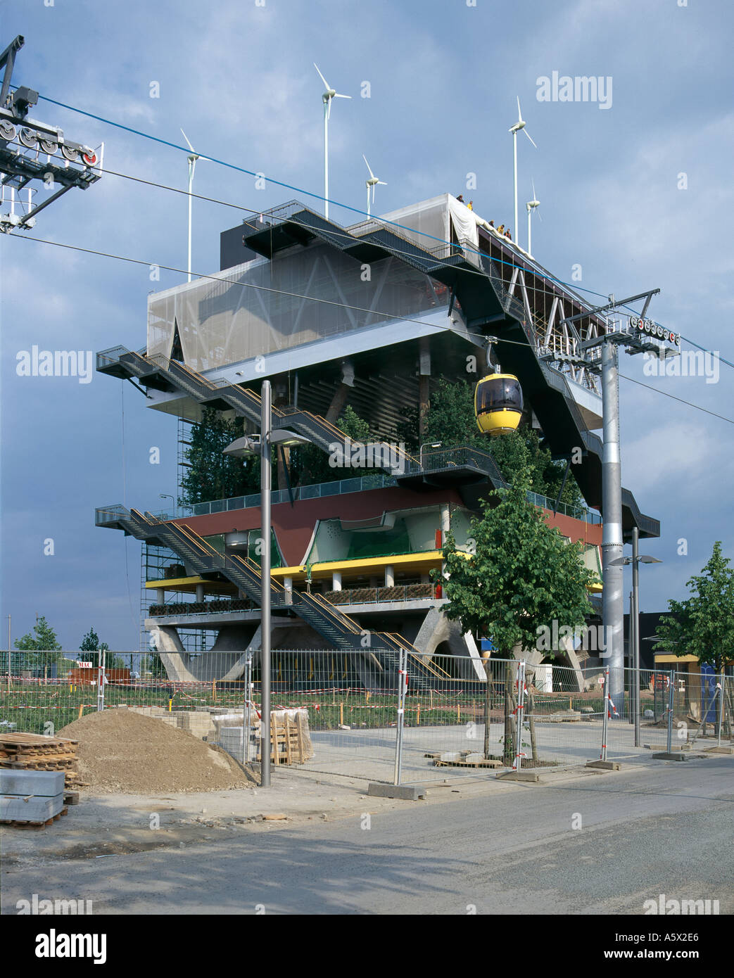 Expo 2000, Hanover. Dutch Pavilion. Architect: MVRDV Stock Photo ...