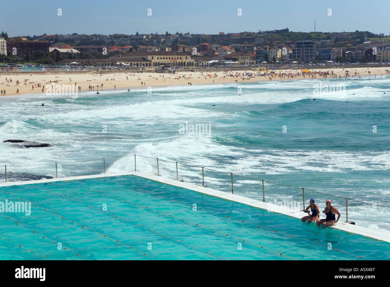 Bondi Baths Sydney New South Wales AUSTRALIA Stock Photo Alamy