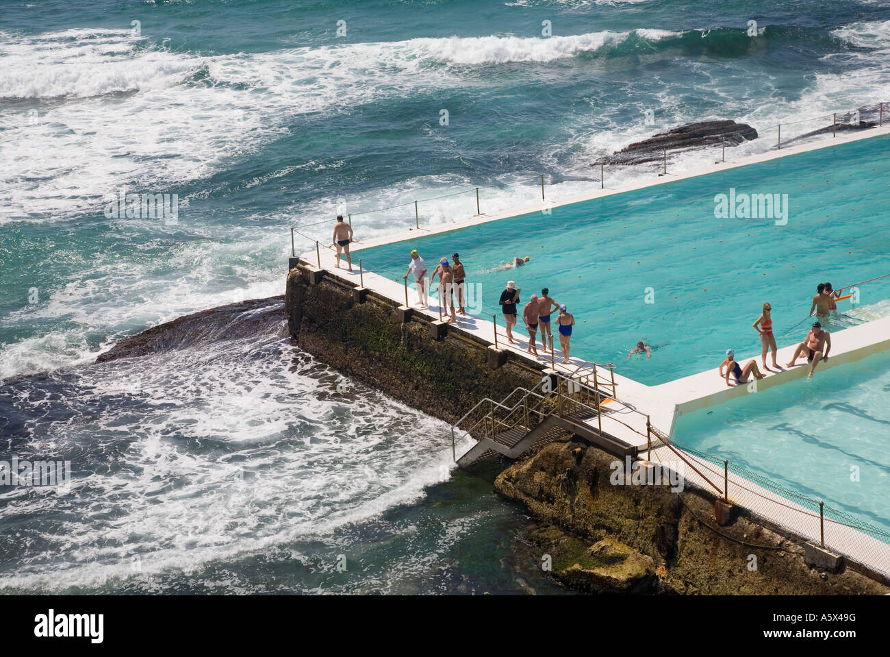 Bondi Baths Sydney, New South Wales AUSTRALIA Stock Photo Alamy