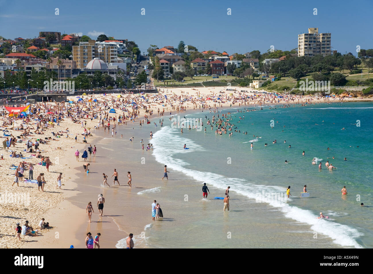 Coogee Beach - Sydney, New South Wales AUSTRALIA Stock Photo