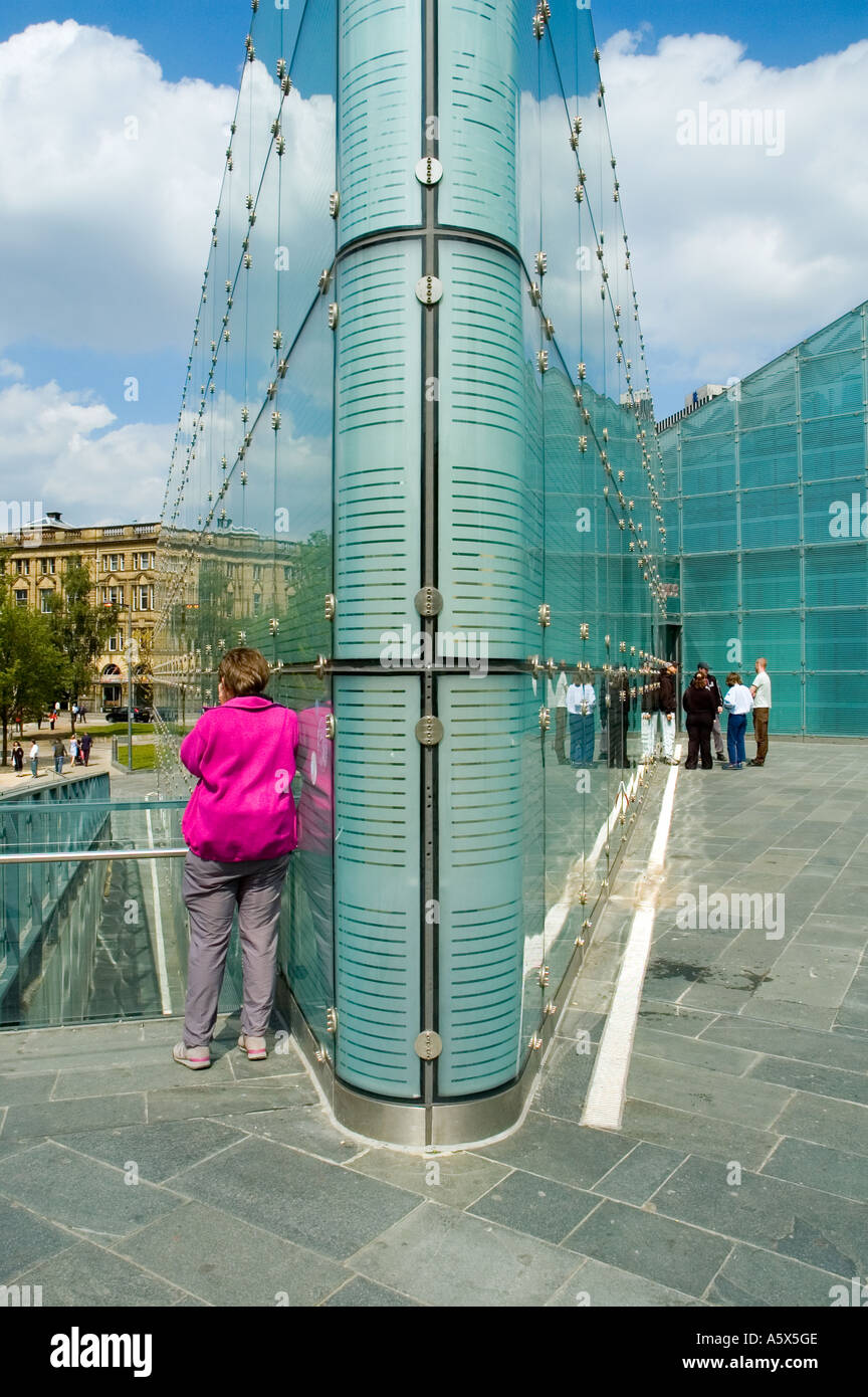 The Urbis Building, Cathedral Gardens, Manchester, UK. The museum of ...