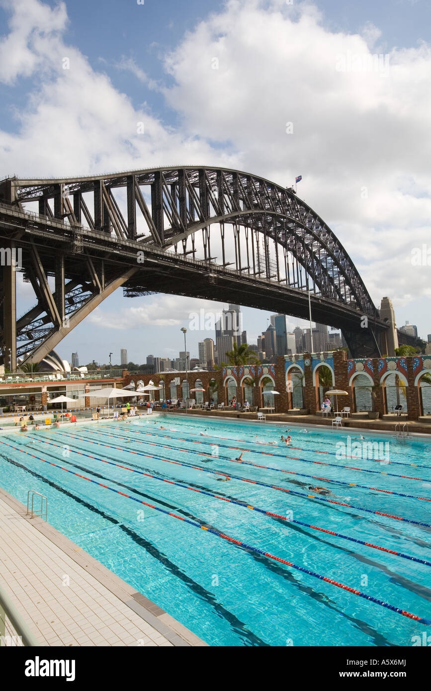 North Sydney Swimming Pool Sydney, New South Wales AUSTRALIA Stock