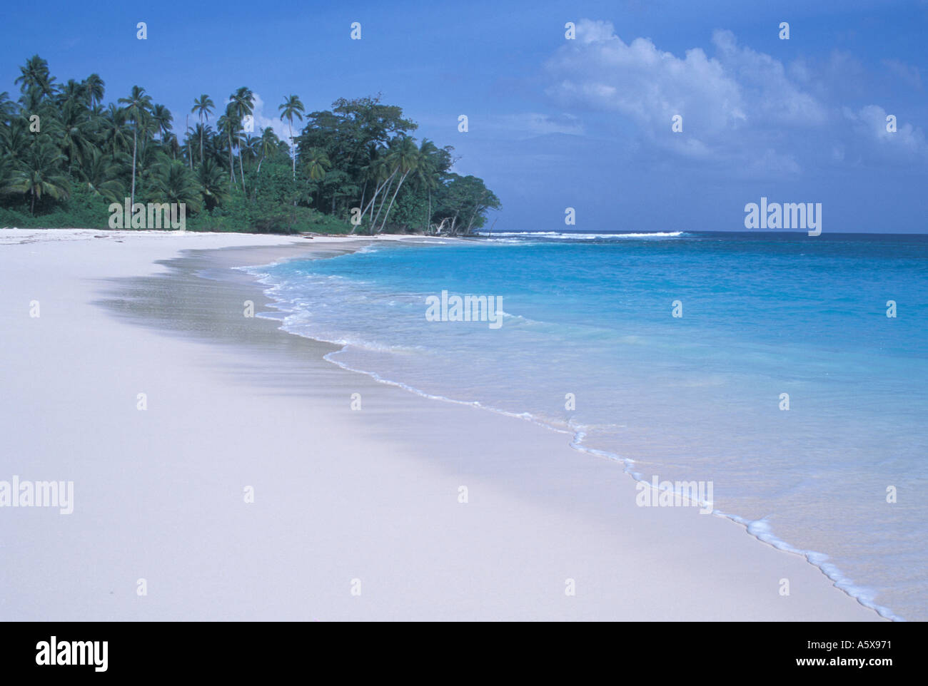 Indonesia Mentawai Islands empty beach Stock Photo - Alamy