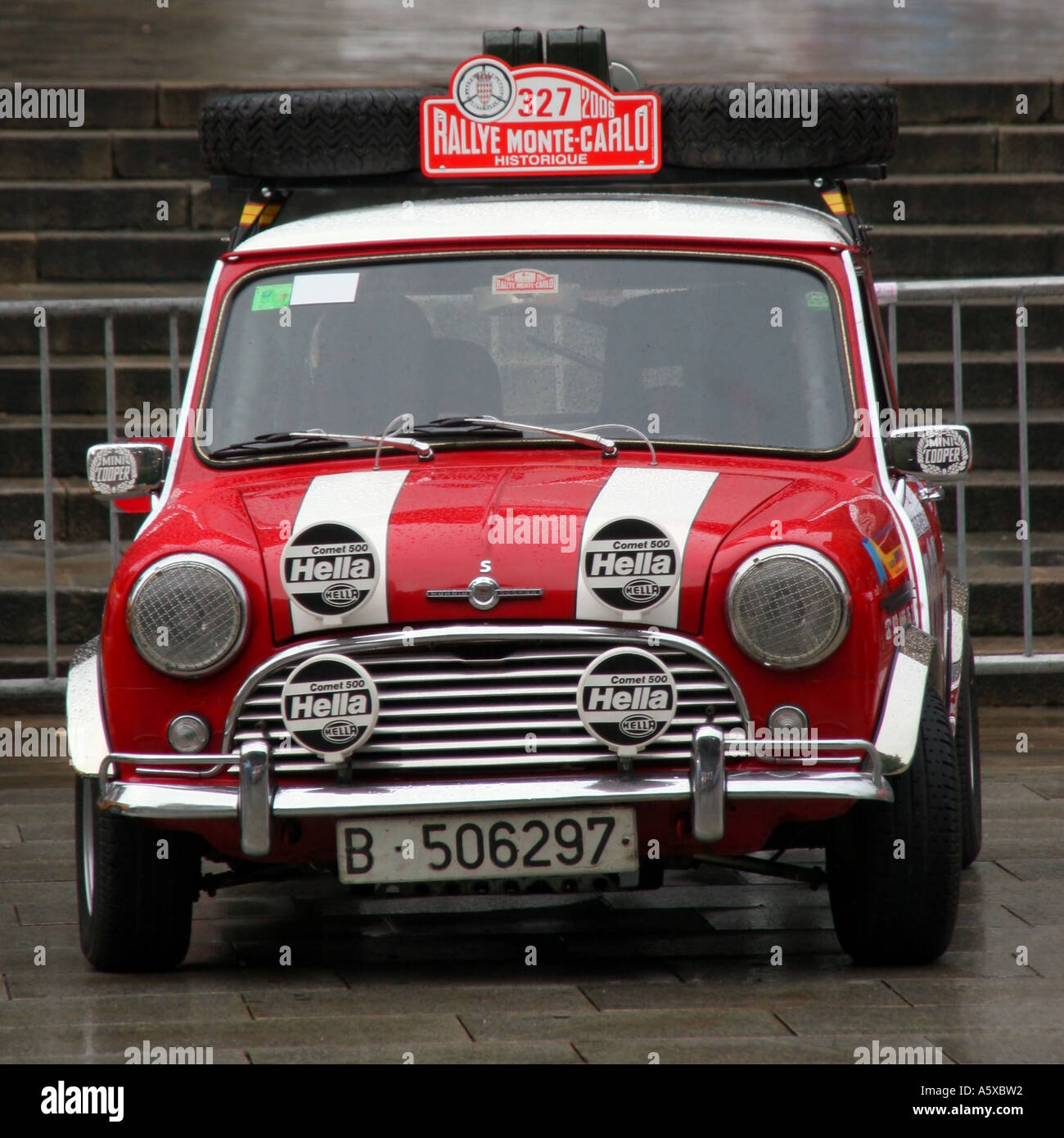 Rallye Monte-Carlo Historique Barcelona 2006 Mini Stock Photo