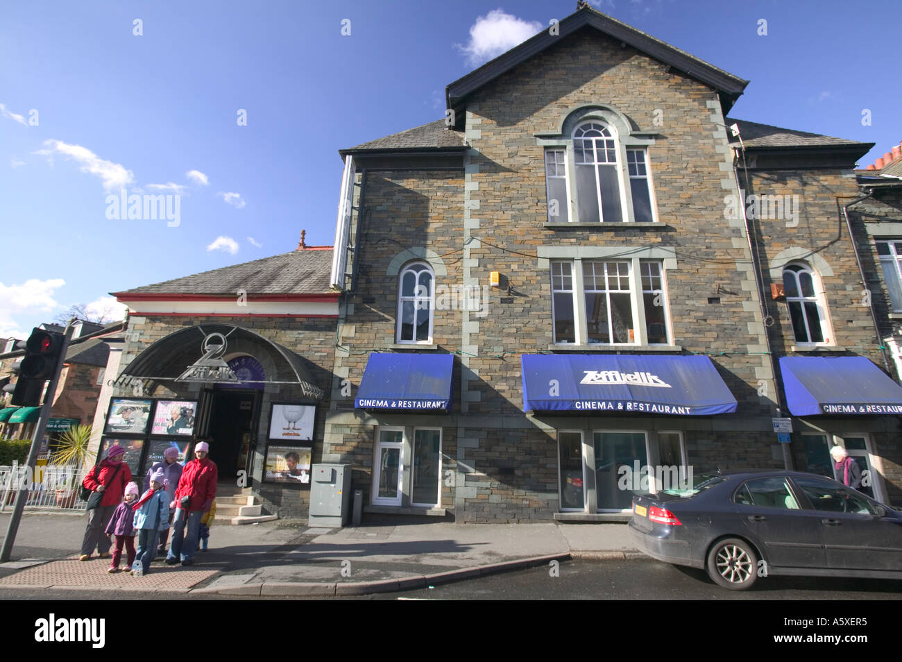 Zeffirellis cinema and restaurant in ambleside, Cumbria, UK Stock Photo