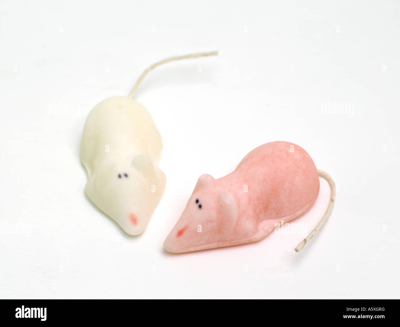 Two Sugar Mice Stock Photo Alamy