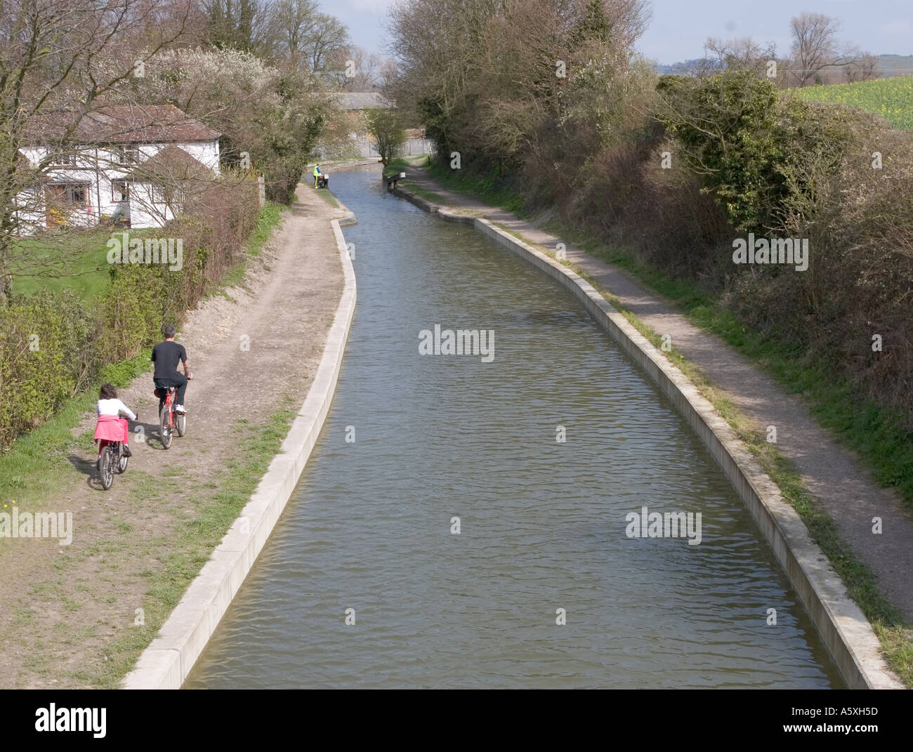 Wendover Arm of Grand Union Canal - Tring - Hertfordshire Stock Photo