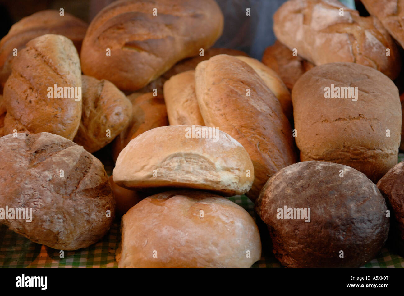 Bread Rolls Stock Photo