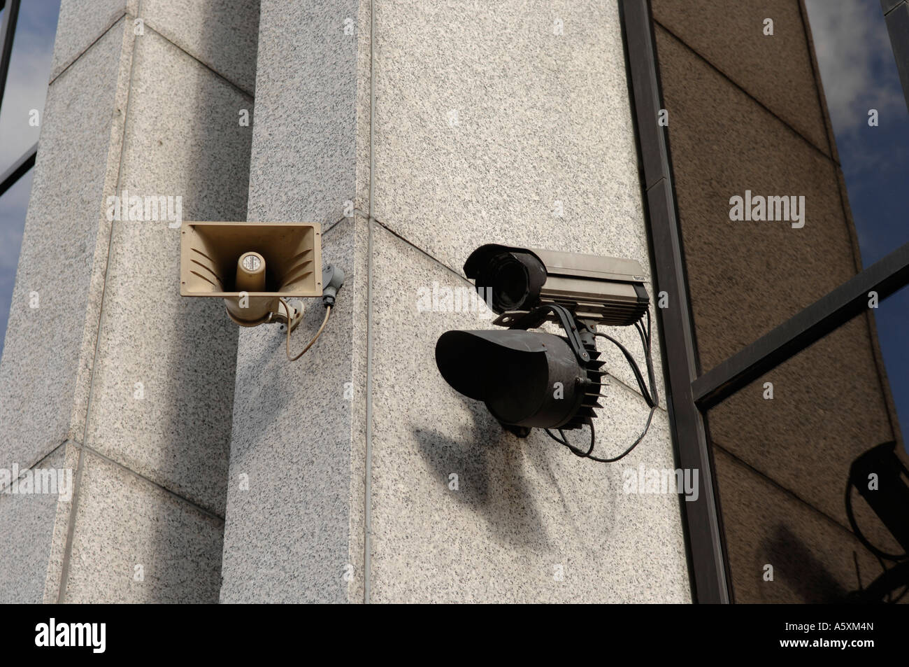 Surveillance Cameras City of London Stock Photo Alamy