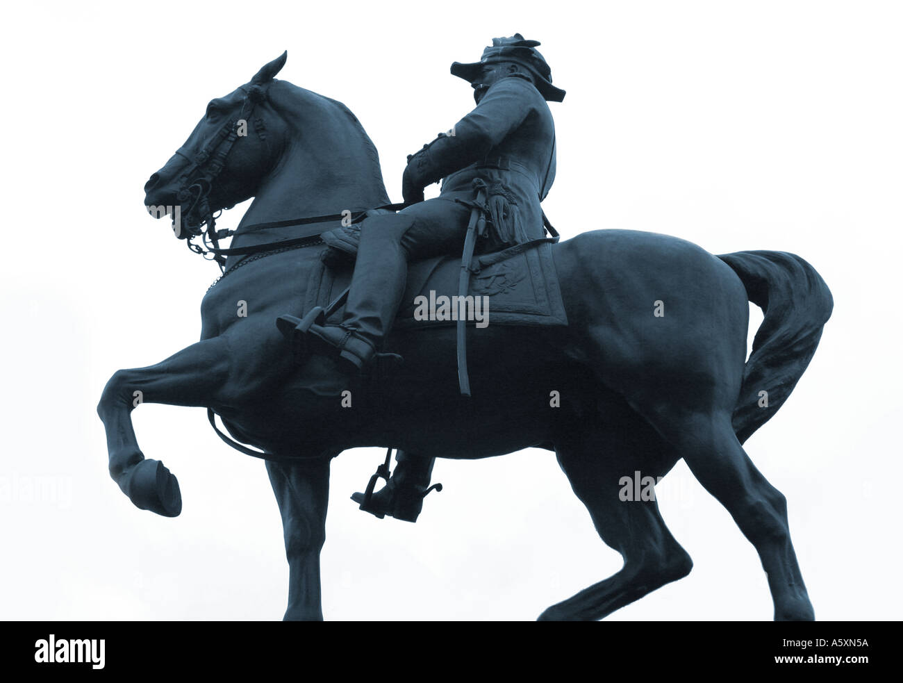 statue of Edward VII on horse in london Stock Photo - Alamy