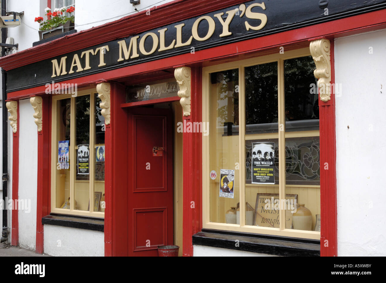 Matt Molloy's Pub, Westport, County Mayo, Ireland Stock Photo