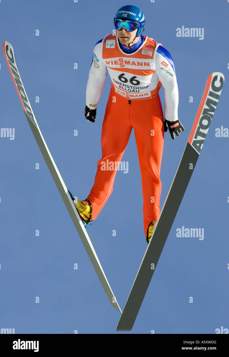 AHONEN Janne Skisprung Weltcup Oberstdorf am 28 01 2007 Stock Photo - Alamy