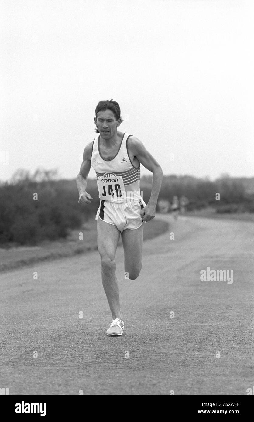 Ian Stewart Running For Wolverhampton And Bilston Athletics Club In 