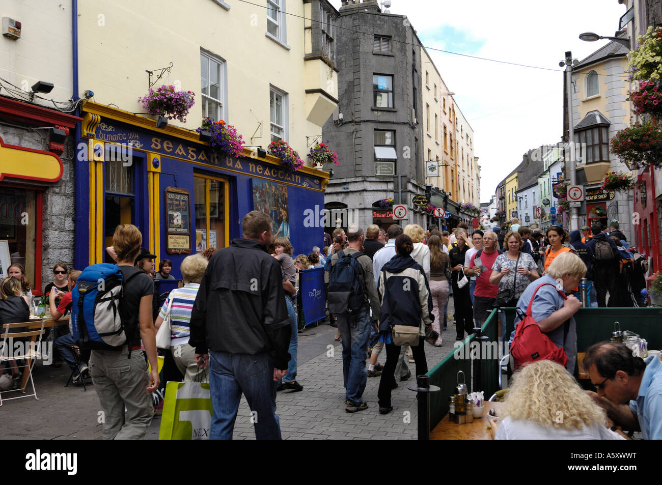 Quay Street, Galway, Ireland Stock Photo Alamy