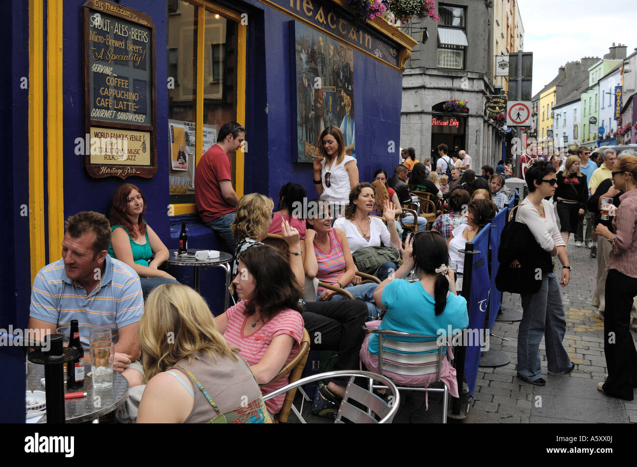 Quay Street, Galway, Ireland Stock Photo Alamy