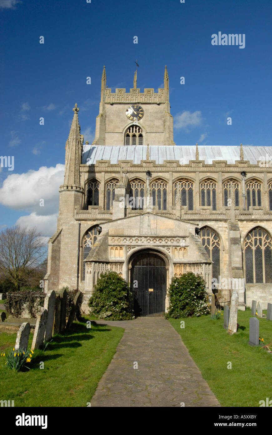 Terrington St Clement Parish Church Norfolk UK Stock Photo - Alamy