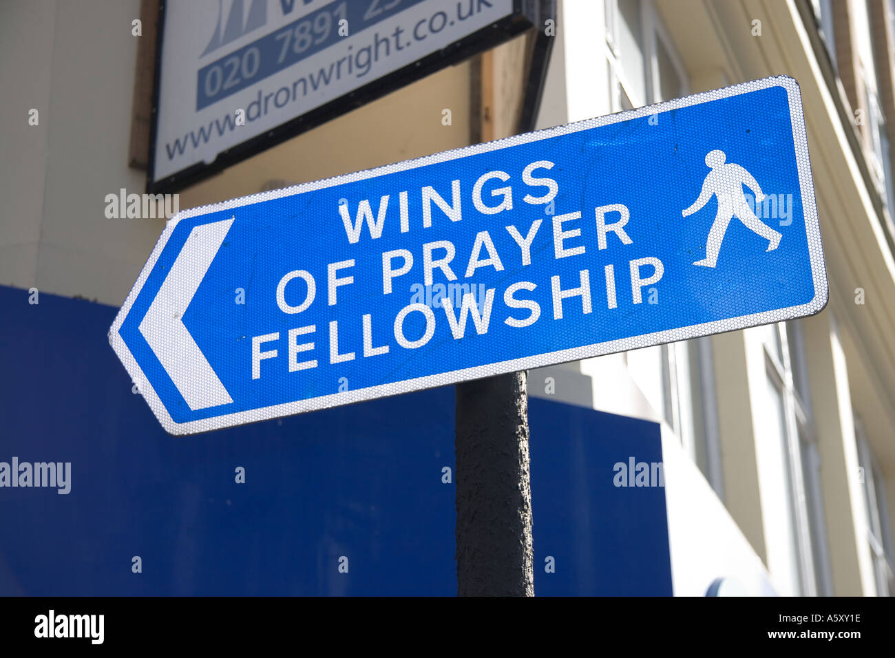 Religious Direction Sign Giving direction hi-res stock photography and images - Alamy