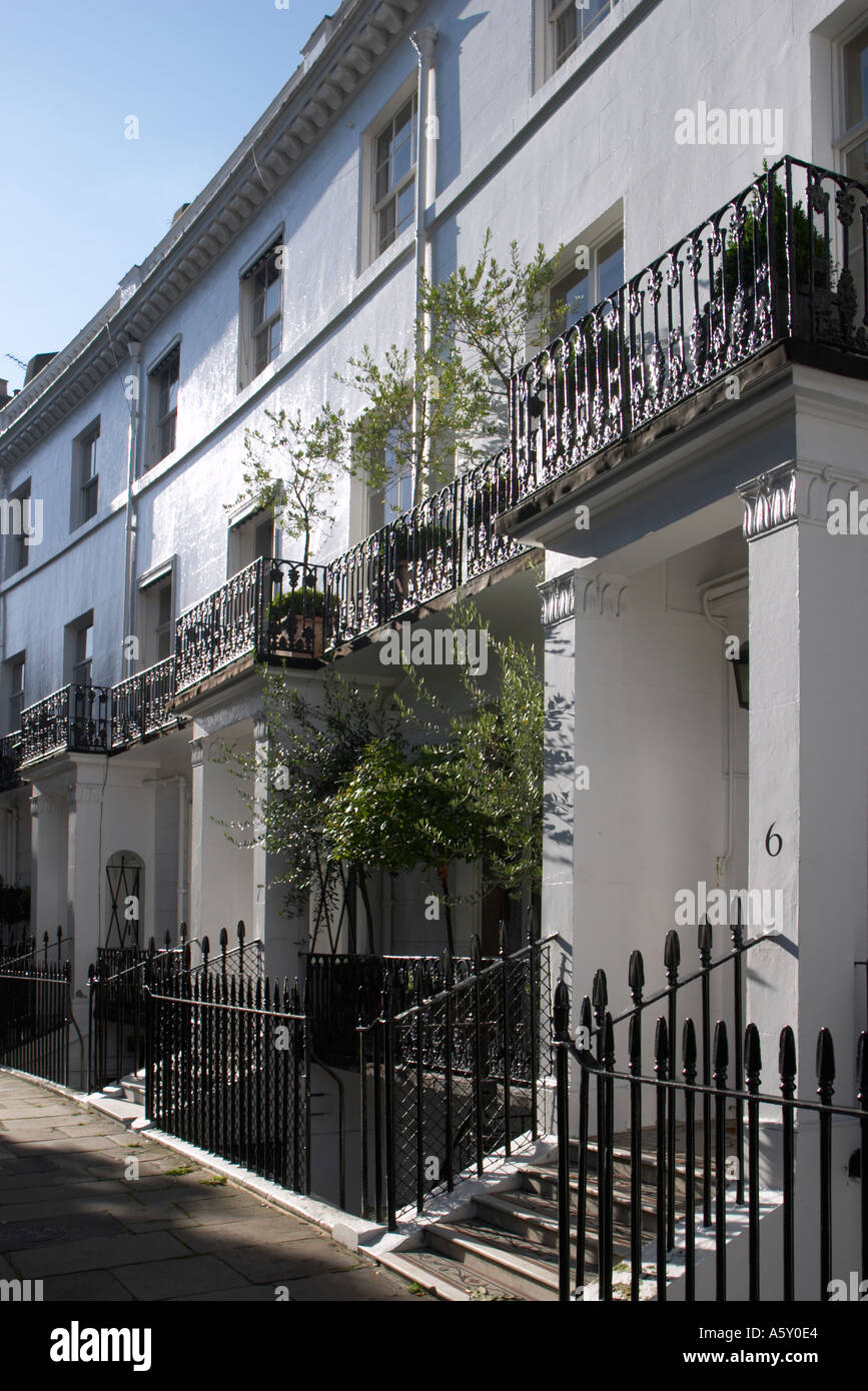 Pelham Crescent Kensington London England Stock Photo