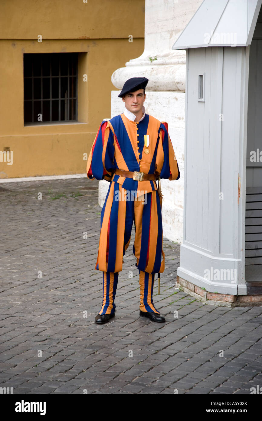 Swiss Guard (Vatican City) Stock Photo