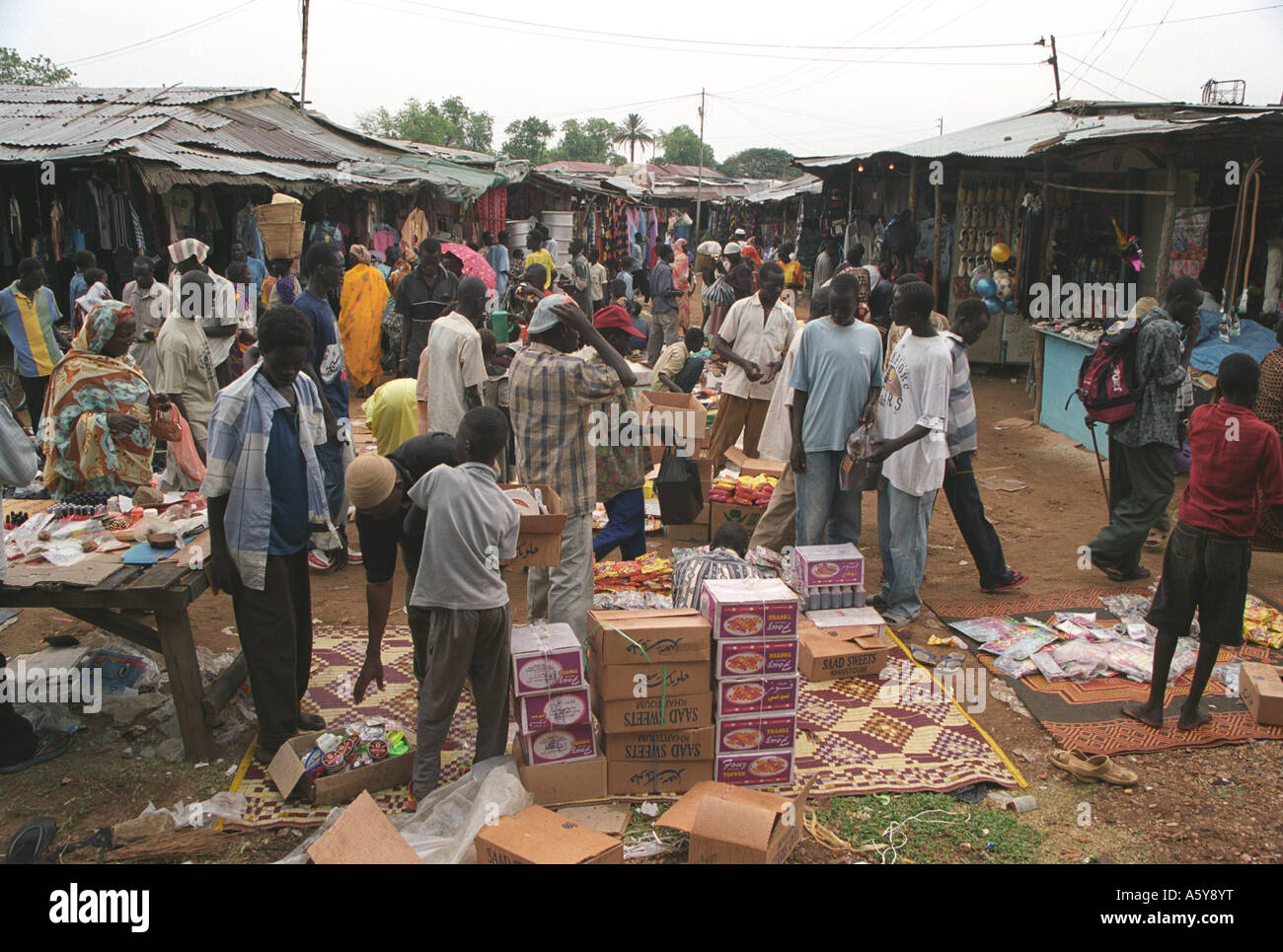 Juba market, South Sudan Stock Photo Alamy