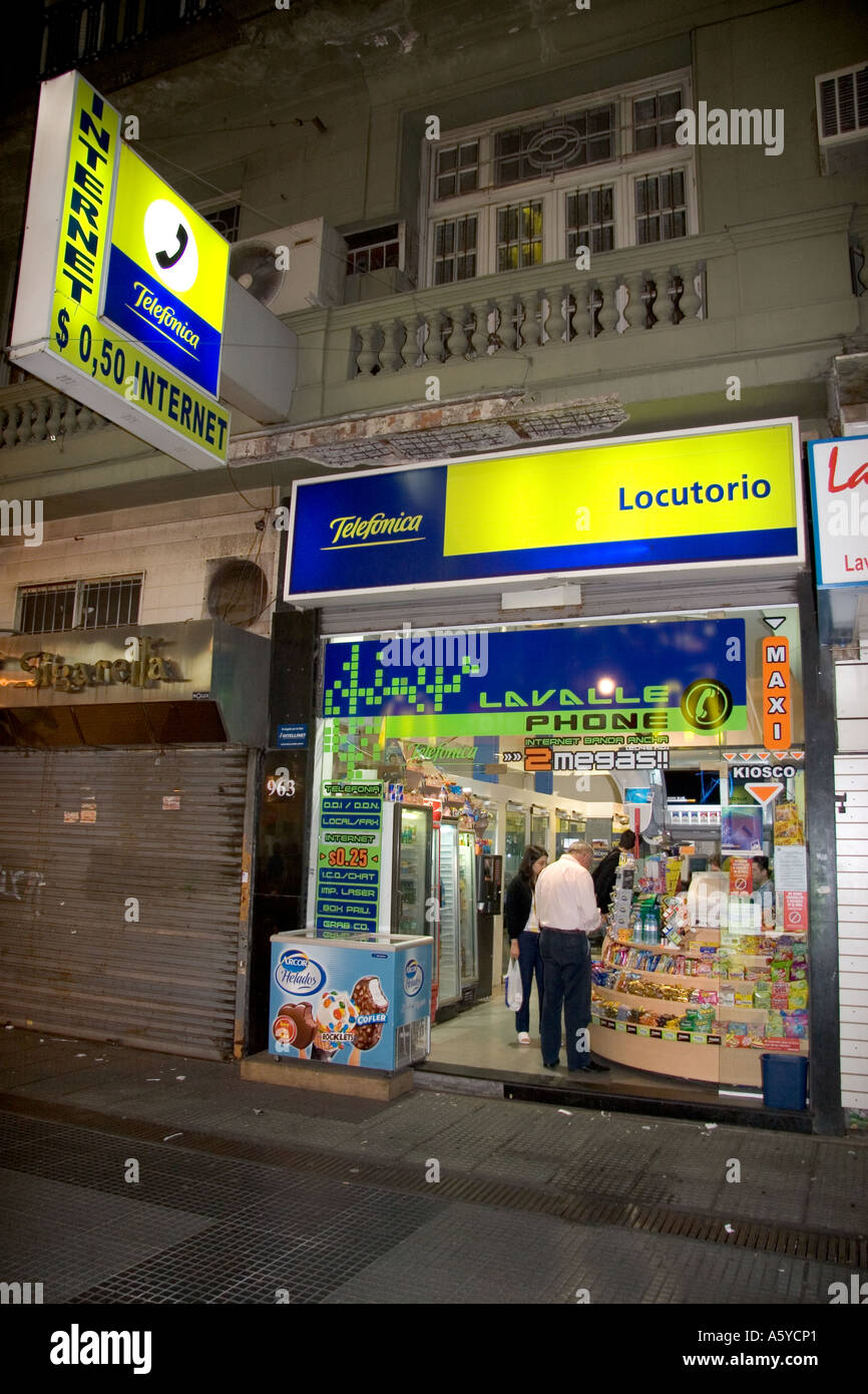 Locutorio Locutorio internet and telephone access in Buenos Aires, Argentina ...