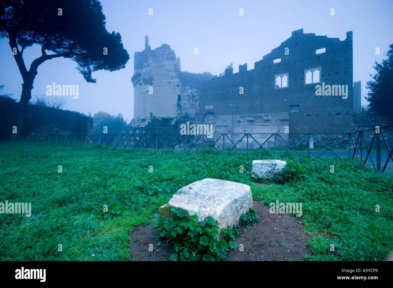 mausoleum of cecilia metella, the castrum caetani and archeological ...