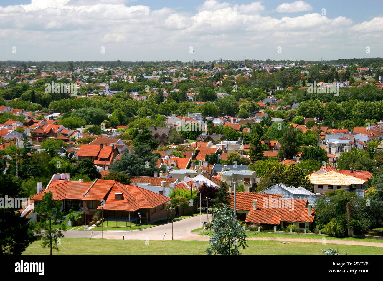 Residential housing in the city of Tandil, Argentina Stock Photo Alamy