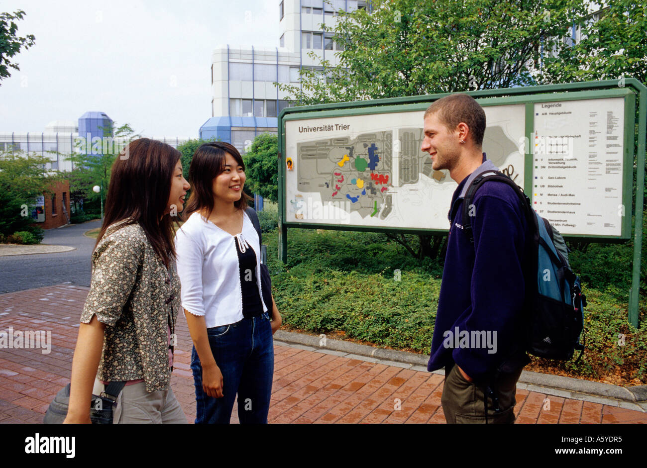 German college students hi-res stock photography and images - Alamy