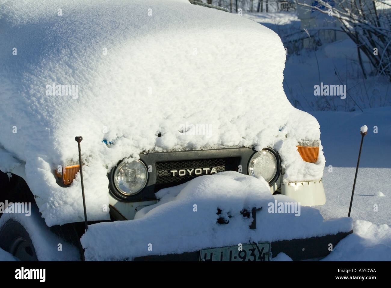 Toyota Land Cruiser FJ40 Stock Photo