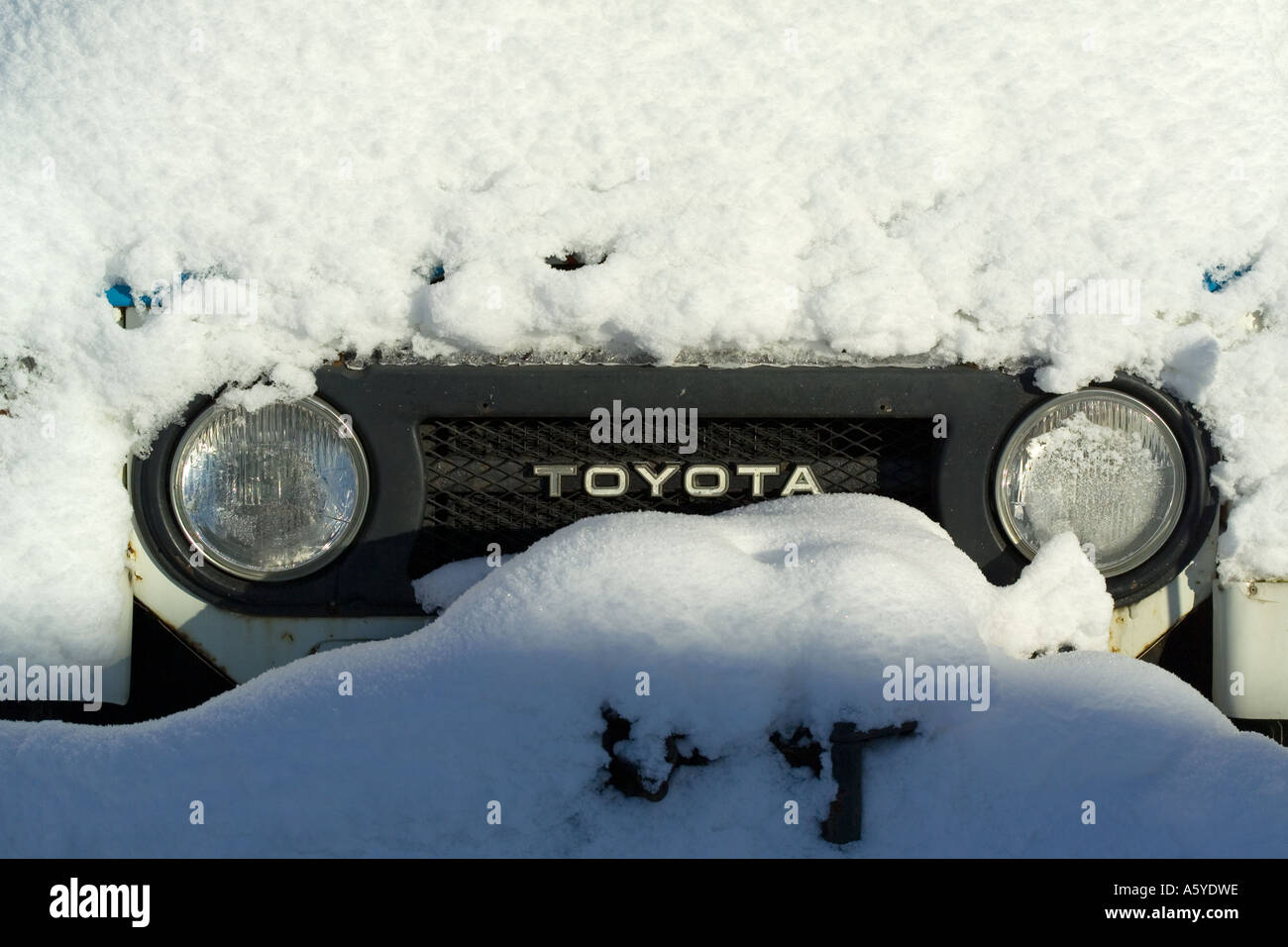 Toyota Land Cruiser FJ40 Stock Photo