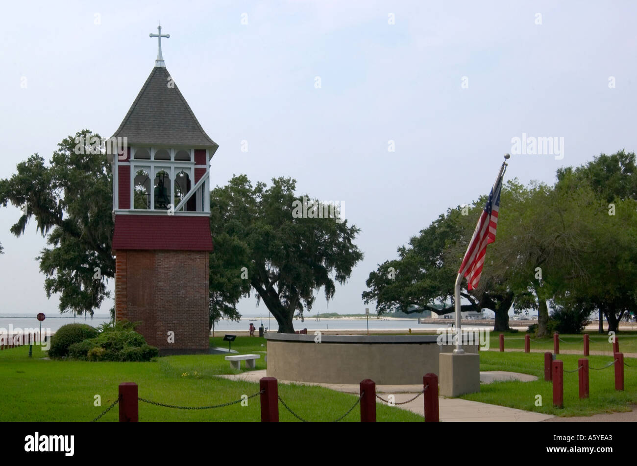 Church of the Redeemer Biloxi Mississippi USA Stock Photo