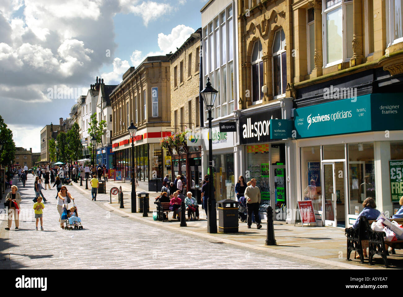 Halifax Shopping Centre Corn Market Halifax West Yorkshire England