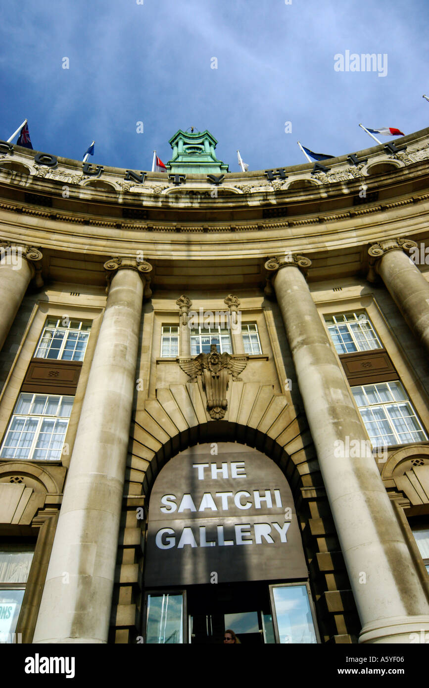 Saatchi Gallery County Hall London England Stock Photo - Alamy